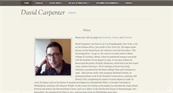 Desktop Screenshot of davidowencarpenter.com